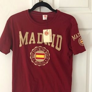 NWT Madrid mens tshirt in a size M